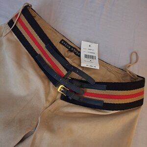 Ralph Lauren Tan Suede Pants